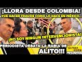 ¡LLORA DESDE COLOMBIA! LE DAN EN LA MDRE A ALITO 