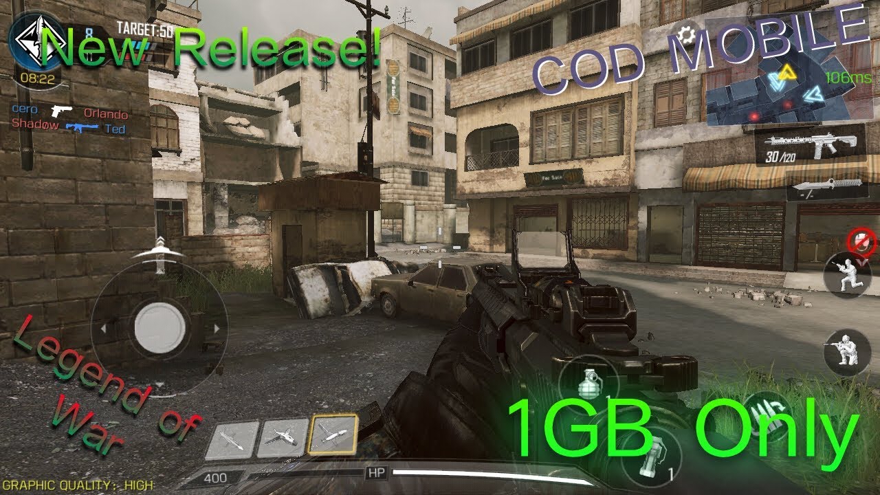 HOW TO DOWNLOAD CALL OF DUTY LEGEND OF WAR FOR 1 GB RAM ... - 