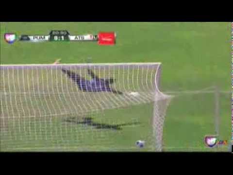 Atlas vs Pumas - Goles ( 1-1 ) 2/16/2014