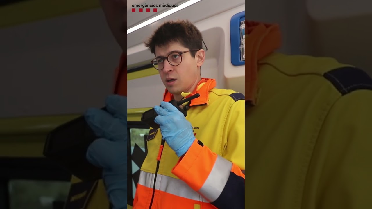 Avui faig la meva guàrdia en una ambulància