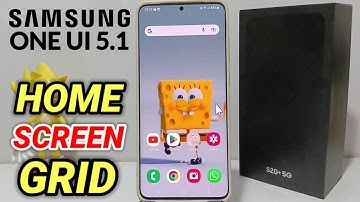 How To Change Home Screen Grid In Samsung One Ui 5.1