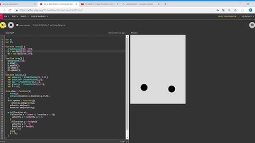 p5 js Web Editor   Gravity & Velocity   Google Chrome 17 10 2018 15 33 20