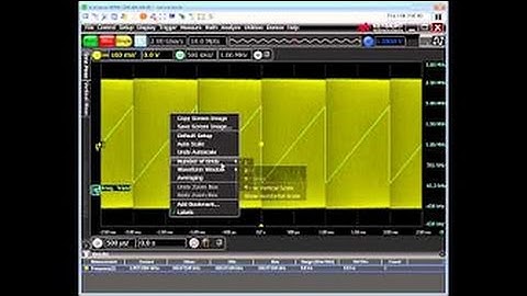 Using the Measurement Trend on Keysight Infiniium Scopes to Show Frequency vs Time