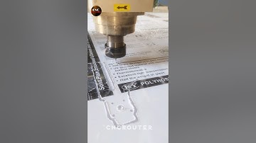 polycarbonate sheet 10mm new design cutting cncrouter #cnc #cncmill #cncrouter