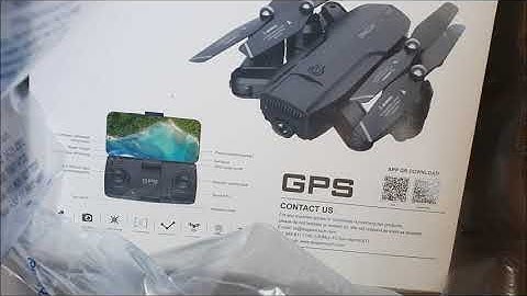 Dragon Touch DF01G Drone Unboxing