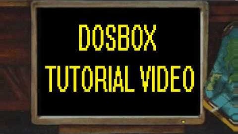 DOSBox Tutorial Video - GET TO PLAY IN 3 MINUTES!
