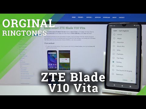 ZTE Blade V10 Vita - All Ringtones Review | Find your Tone!