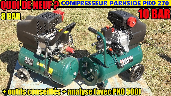 bricovideo.ovh on X: compresseur #Parkside #Lidl pko 270 pko 400