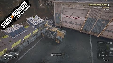 SnowRunner Season 2 Task Manual Unloading Practice Yukon Flooded Foothils