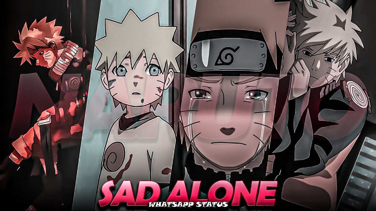  Naruto Alone Sad Whatsapp Status Tamil    Naruto Tamil  Anime Tamil