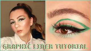 HOW TO: GRAPHIC LINER MAKEUP TUTORIAL | For Hooded Eyes