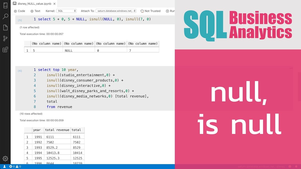 สอน sql เบื้องต้น  New  สอน SQL เบื้องต้น: เข้าใจค่า NULL และการใช้งาน