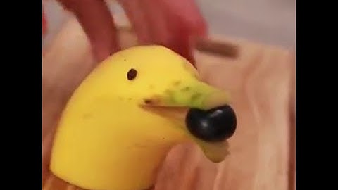 4 ý tưởng nghệ thuật đơn giản với cắt tỉa trái cây