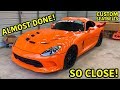 Rebuilding A Wrecked 2014 Dodge Viper TA "TIME ATTACK" PART 19