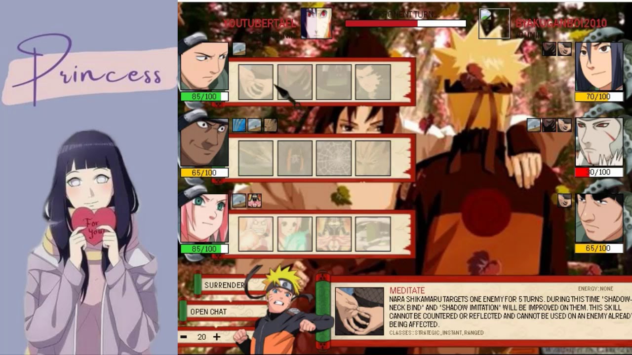 naruto arena melhor equipe para missão The Search for Kimimaro