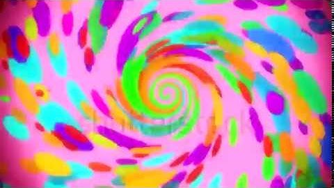 DAVE FX - Vortex of Colors VJ Loop Abstract Motion Background V4