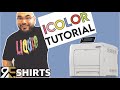 IColor 550 Tutorial - How To Print Custom Heat Transfers From Home -  RTE Shirts