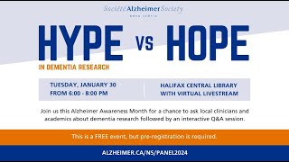 HYPE vs. HOPE in Dementia Research - ASNS Alzheimer Awareness Month 2024