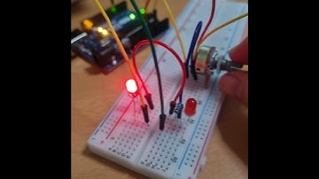 Arduino uno LED Potentiometer