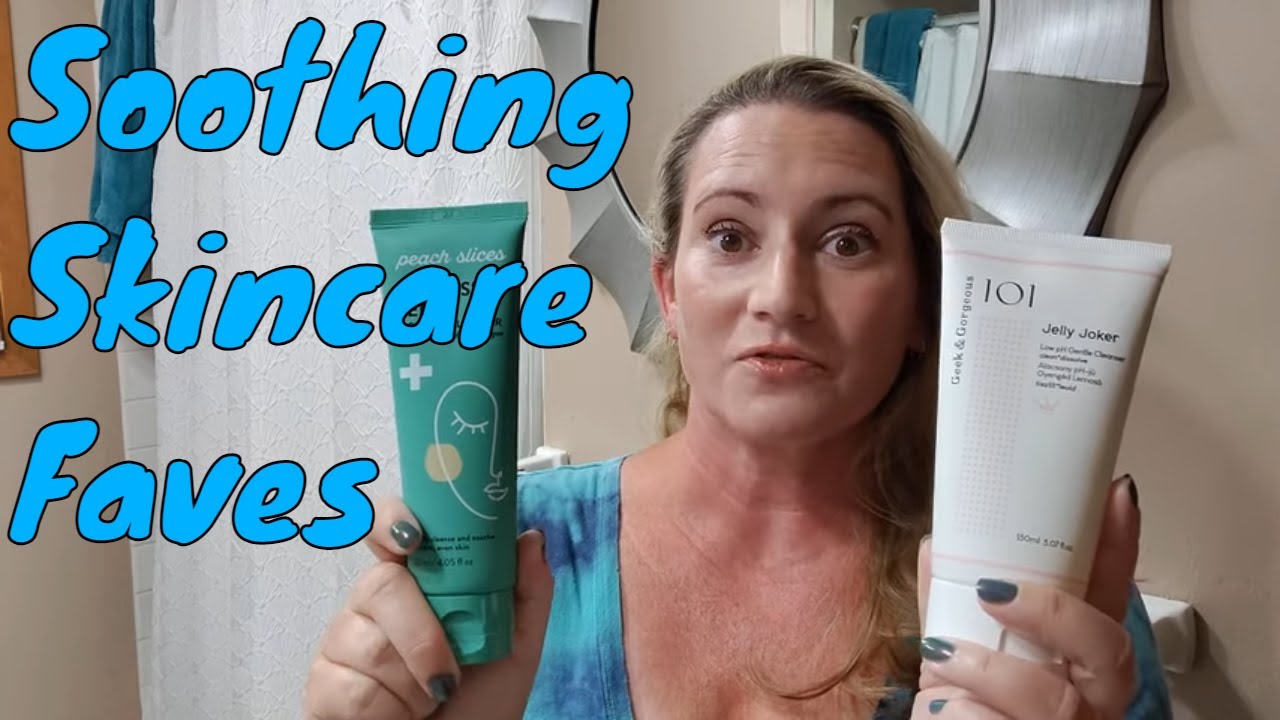 Soothing & Calming Skincare Products Fragrance Free for Damaged, Irritated, or Sunburned Skin