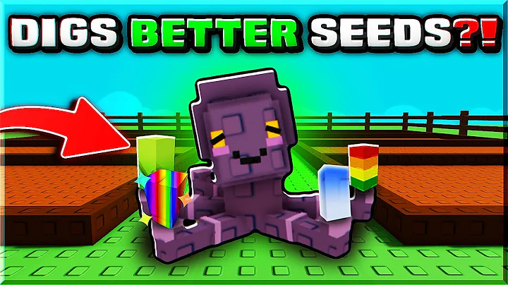 Using Only Seeds My MIMIC OCTOPUS DIGS UP! (BETTER SEEDS?) | Grow a Garden