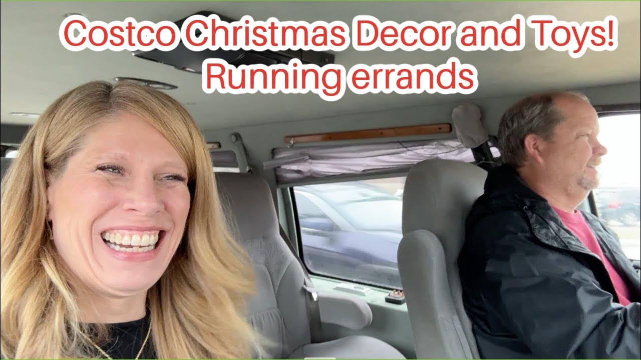 Costco Christmas Decor & Toys and Running Errands Life With Favor Vlog YouTube