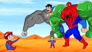 Rescue All HULK Family & Marvel's Spidey and His Amazing Friends : Who Is The King Of Super Heroes ?