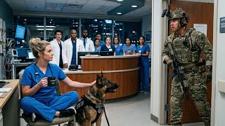“Can I Sit With You” the SEAL Commander Asked — Then His K9 Recognized the Rookie Nurse