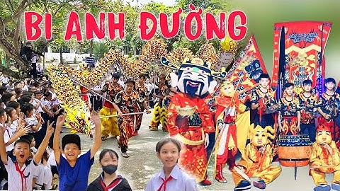Náo Nhiệt Lân BI ANH ĐƯỜNG Múa Lân Trung Thu Tại Trường Nguyễn Bá Ngọc Ở Đông Hoà Phú Yên