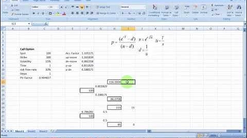 Option Pricing using Trees - Option Pricing using the Conventional Binomial Tree Approach