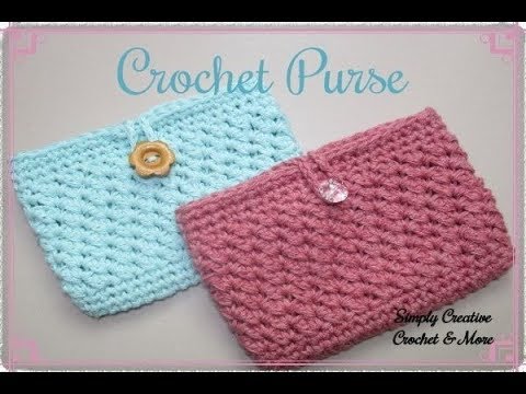 Free Pattern: Crocheted Over the Shoulder Mini Purse – Basketwave crochet |  Toma Creations