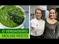 Receita do verdadeiro molho pesto genovês - autêntico como na Itália