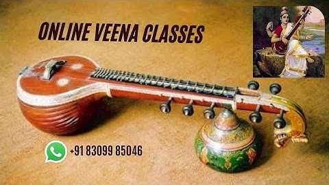 Bagada Lakshmi Veena  ||Online Veena||Veena For Beginners|| Online Veena Classes||Veena Carnatic
