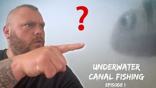 UNDERWATER CANAL FISHING ep1 - Searching through the Silt!