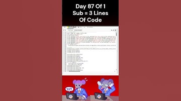 Day 87 Of 1 Subscriber = 3 Lines Of Code #coding #python #programming