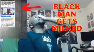 Black Man Gets Milked