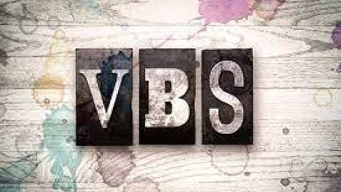 How to make a virus.. with vbs