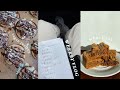 A Few Days In My Life // VLOG // easy vegan recipes, journaling, talking about anxiety