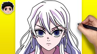 Como Dibujar Daki Human Demon Slayer