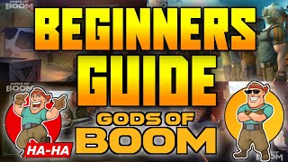COMPLETE BEGINNERS GUIDE ON GODS OF BOOM || DETAILED GUIDE || GODS OF BOOM 💯😍 screenshot 2