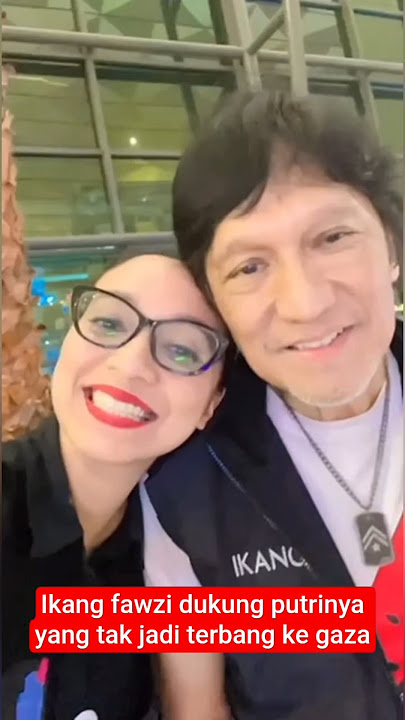 Ikang Fawzi supports his daughter who did not fly to Gaza #videoshort #entertainment