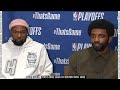 Kevin Durant & Kyrie Irving Postgame Interview - Game 3 - Nets vs Celtics | 2021 NBA Playoffs