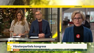 Bråk mellan rödvinsvänstern och mellanmjölksvänstern | Nyhetsmorgon | TV4 & TV4 Play