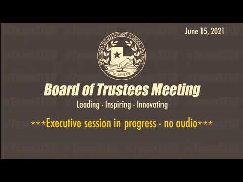 Socorro ISD Board Of Trustees Regular Board Meeting Teleconference – June 15th, 2021 @ 6:00 PM