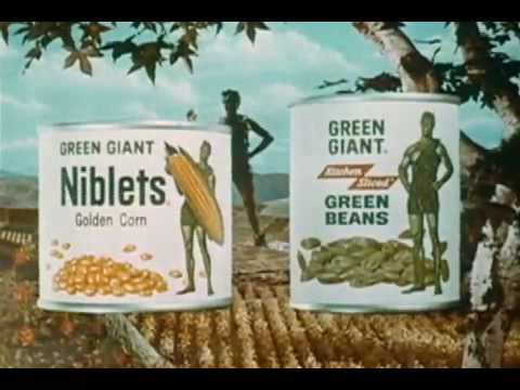 1960s Green Giant TV commercial