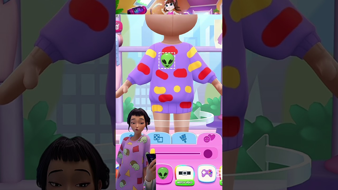 Zoey makeover 🥰 Angela 2 