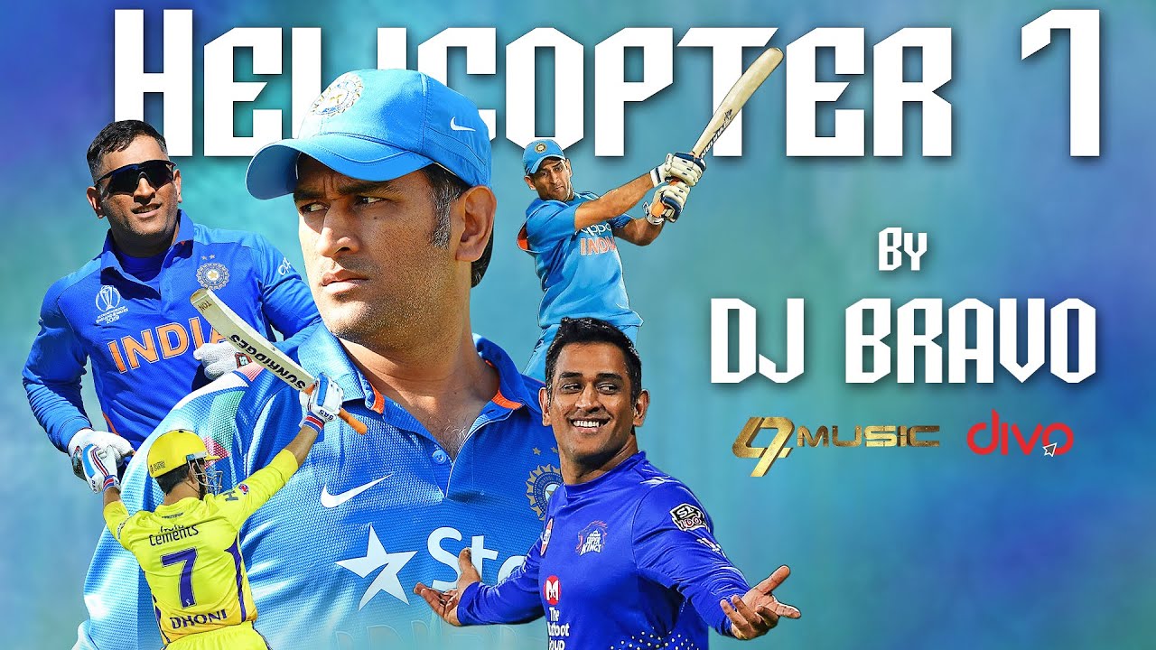 Helicopter 7 by DJ Bravo - Happy Birthday to Thala MS Dhoni - YouTube