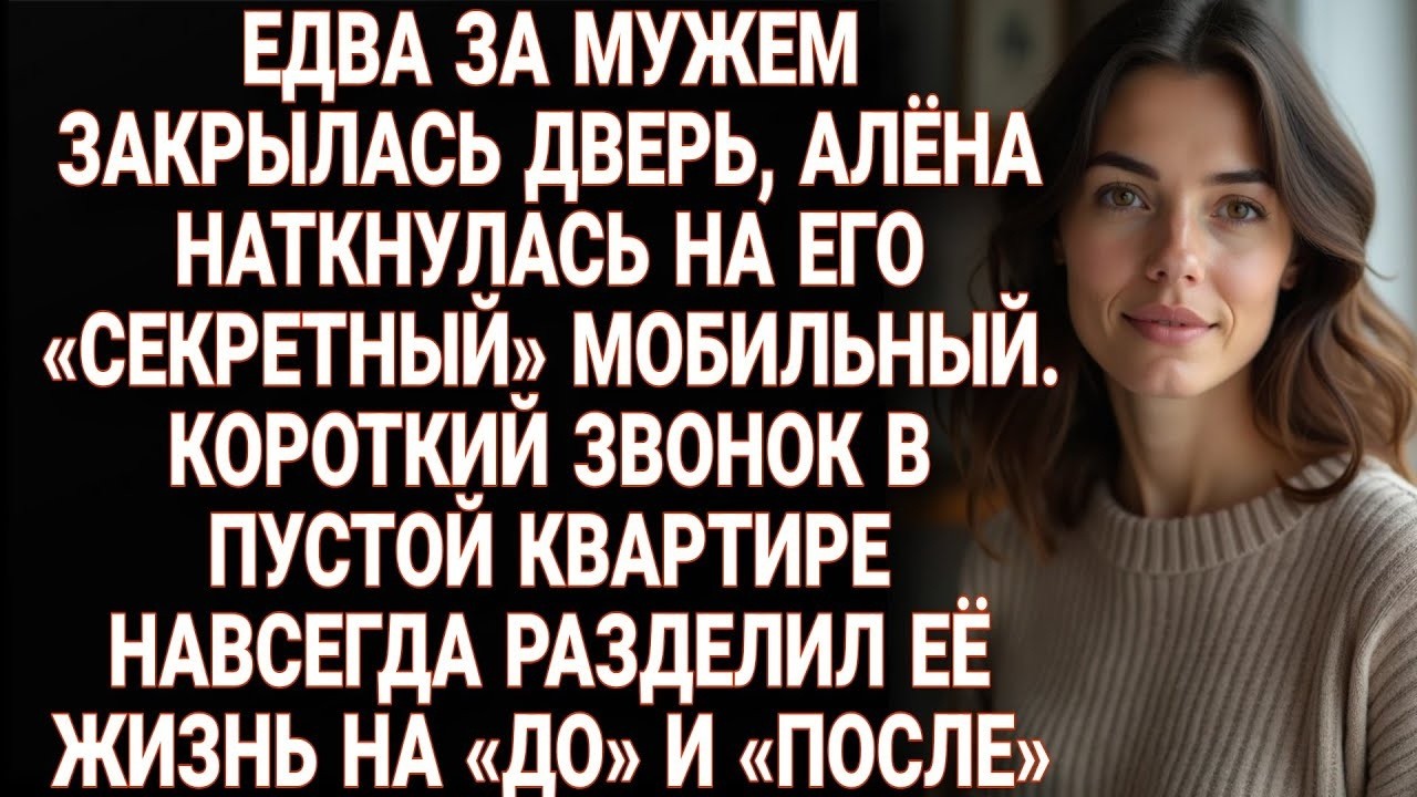 Муж уехал, и Алёна нашла его тайный телефон. Один звонок навсегда разделил её жизнь на до и после