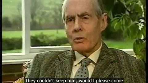 Excerpt from Leonard Cheshire interview, 1990
