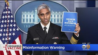 Surgeon General Vivek Murthy Issues Advisory On COVID Misinformation